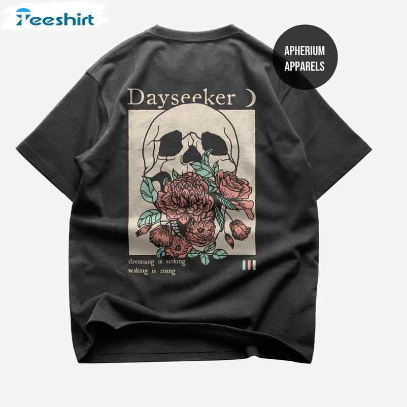 Trendy Dayseeker Shirt, Unique Sleeptalk Album Dark Sun Album Short Sleeve Sweater