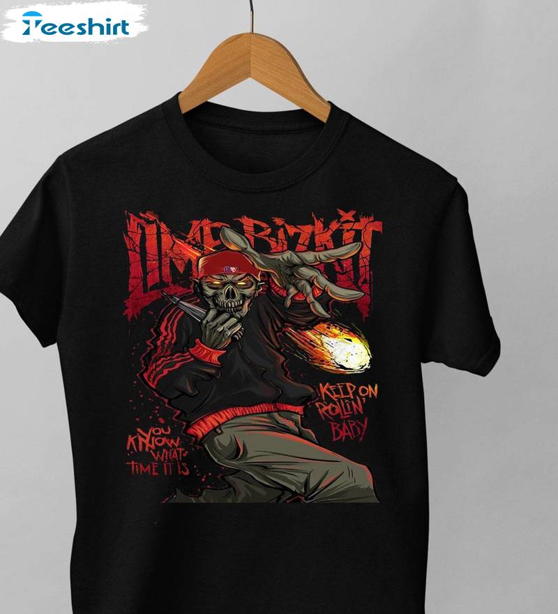 Must Have Limp Bizkit Shirt, Awesome Limp Bizkit Tour Band Unisex Hoodie Tee Tops