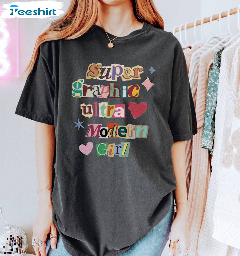 Must Have Super Graphic Ultra Modern Girl T Shirt, Limited Chappell Roan Shirt Short Sleeve