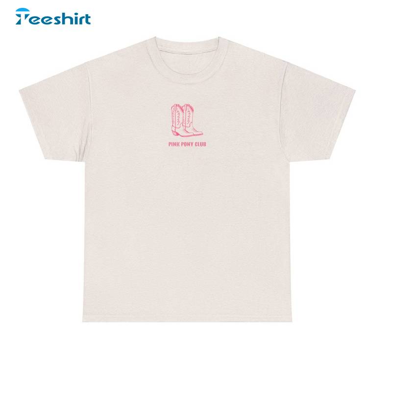 Comfort Chappell Roan Shirt, Funny Pink Pony Club Chappell Roan Crewneck Tee Tops