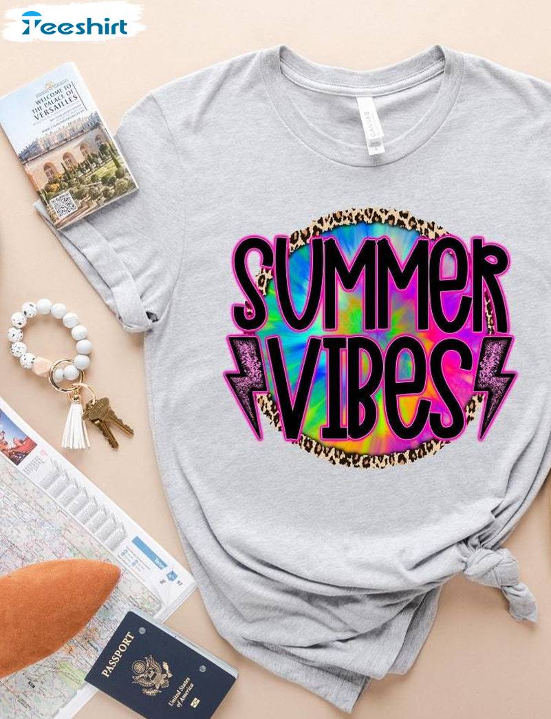 Fantastic Summer Vibes Shirt, Awesome Vacation Unisex Hoodie Long Sleeve