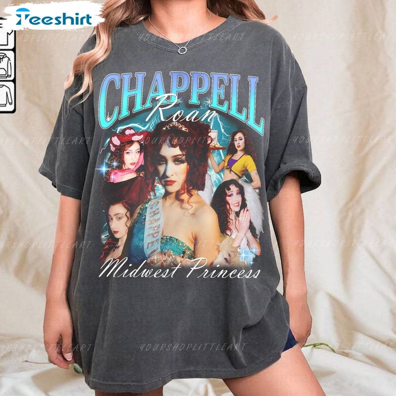 Cool Design Chappell Roan Shirt, Midwest Princess Unisex T Shirt Short Sleeve