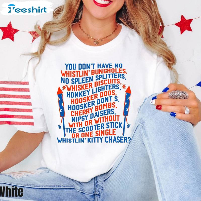 New Rare Joe Dirt 4th Of July Shirt, Joe Dirt Fireworks Unisex Hoodie Long Sleeve