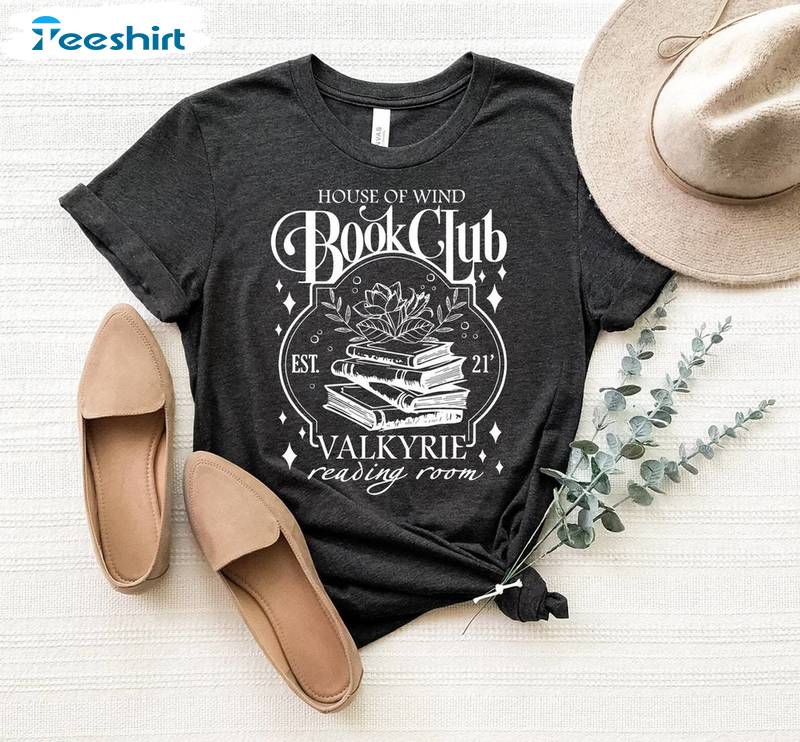 Valkyrie Reading Room T Shirt , House Of Wind Book Club Sweatshirt Sweater