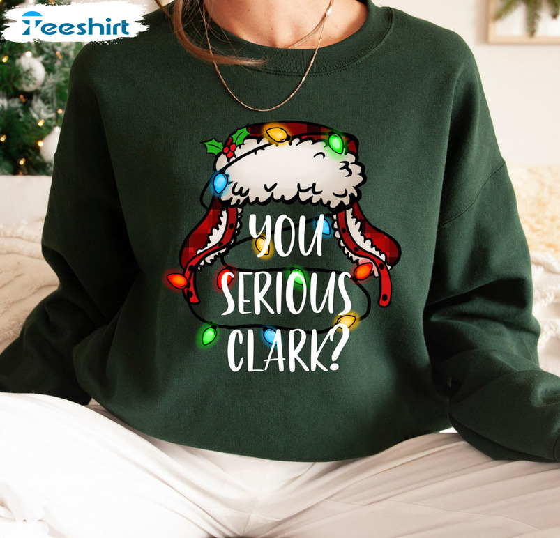 You Serious Clark Youth Funny Christmas Long-Sleeve Shirt 