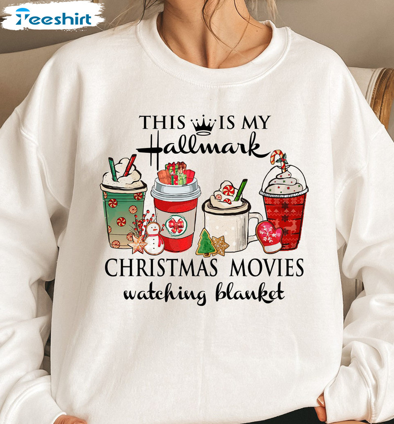 Watching hallmark movies on sale sweatshirt