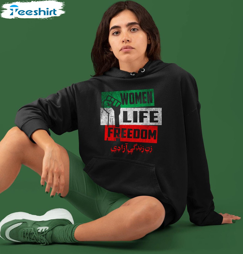 Women Life Freedom Shirt, Mahsa Amini Sweatshirt