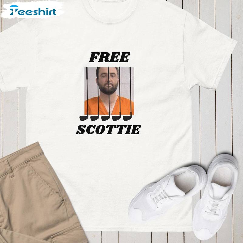 Comfort Free Scottie Shirt, Free Scottie Scheffler Unisex Hoodie Short Sleeve