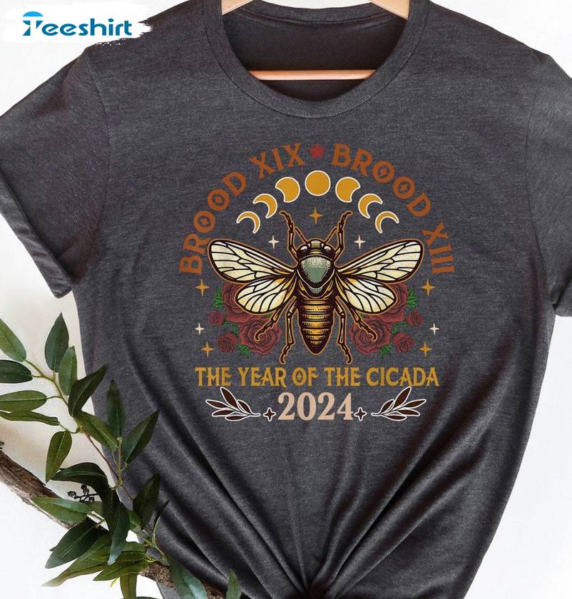 Limited Cicada Comeback Tour Shirt, 2024 Cicada Reunion Short Sleeve Crewneck
