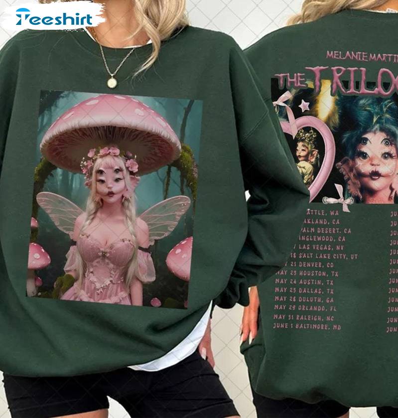 The Trilogy Tour 2024 Unisex Hoodie, Comfort Melanie Martinez Shirt Short Sleeve