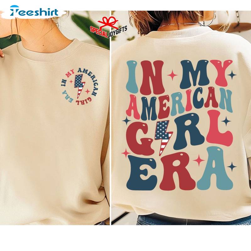 Groovy American Girl Comfort Sweatshirt, New Rare In My American Girl Era Shirt Tee Tops