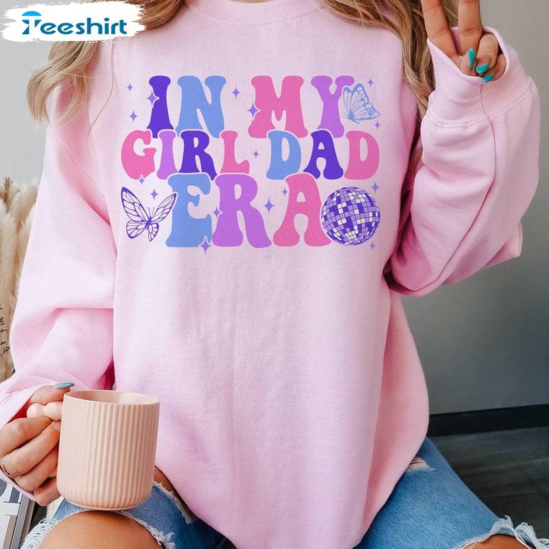 Groovy Girl Dad Shirt, Must Have Dads Club Crewneck Long Sleeve