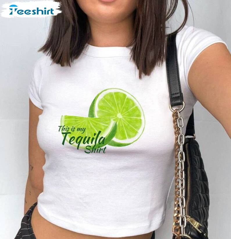 Must Have This Is My Tequila Shirt, Unique Tequila Margarita Long Sleeve Tee Tops