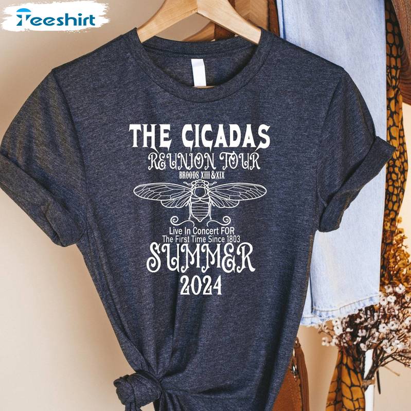 Creative Nature Lover Sweatshirt , New Rare Cicada Comeback Tour Shirt Sweater