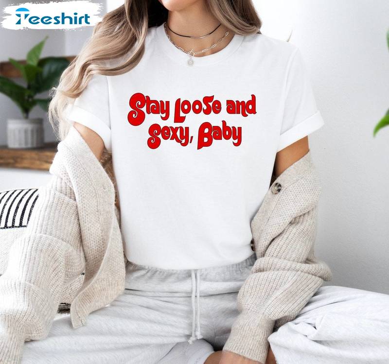 Stay Loose And Sexy Comfort Shirt, Cool Design Ring The Bell Game Long Sleeve Tee Tops