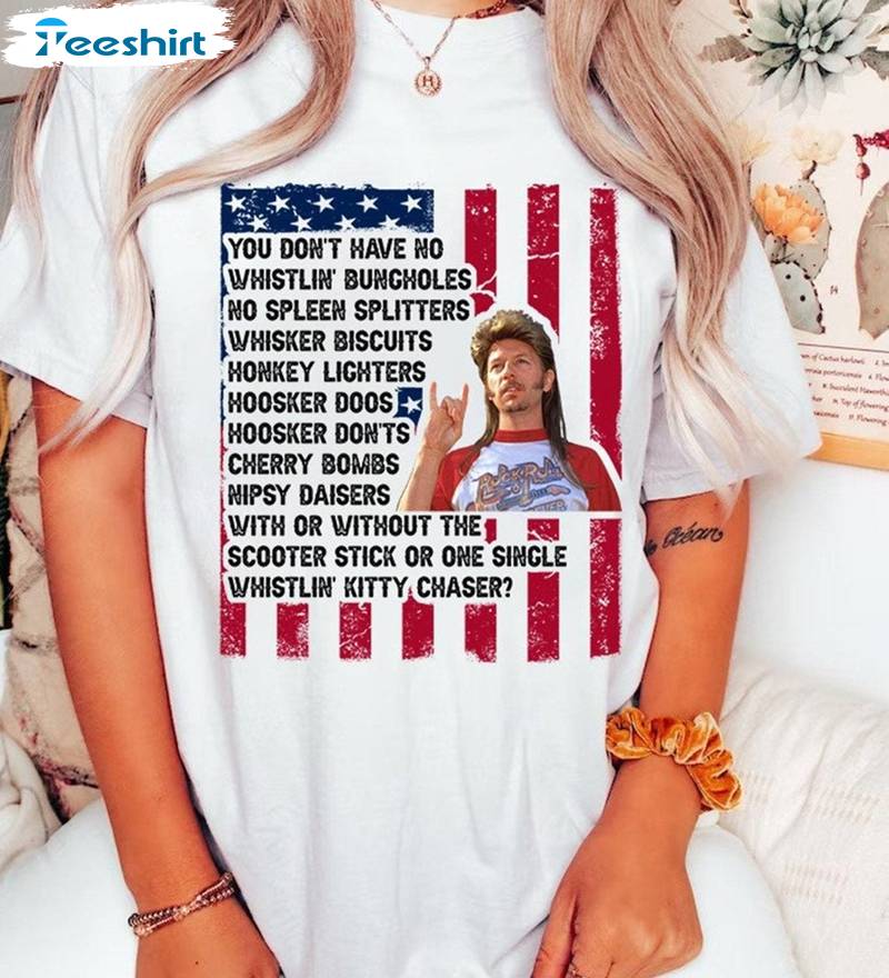 Creative Joe Dirt 4th Of July Shirt, Joe Dirt Merica Must Have Crewneck Sweater