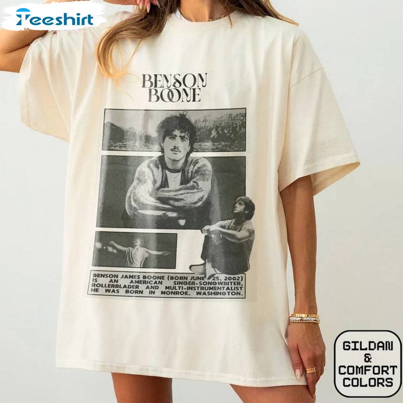 Benson Boone Cool Design Shirt, Must Have Beautiful Things Crewneck Long Sleeve