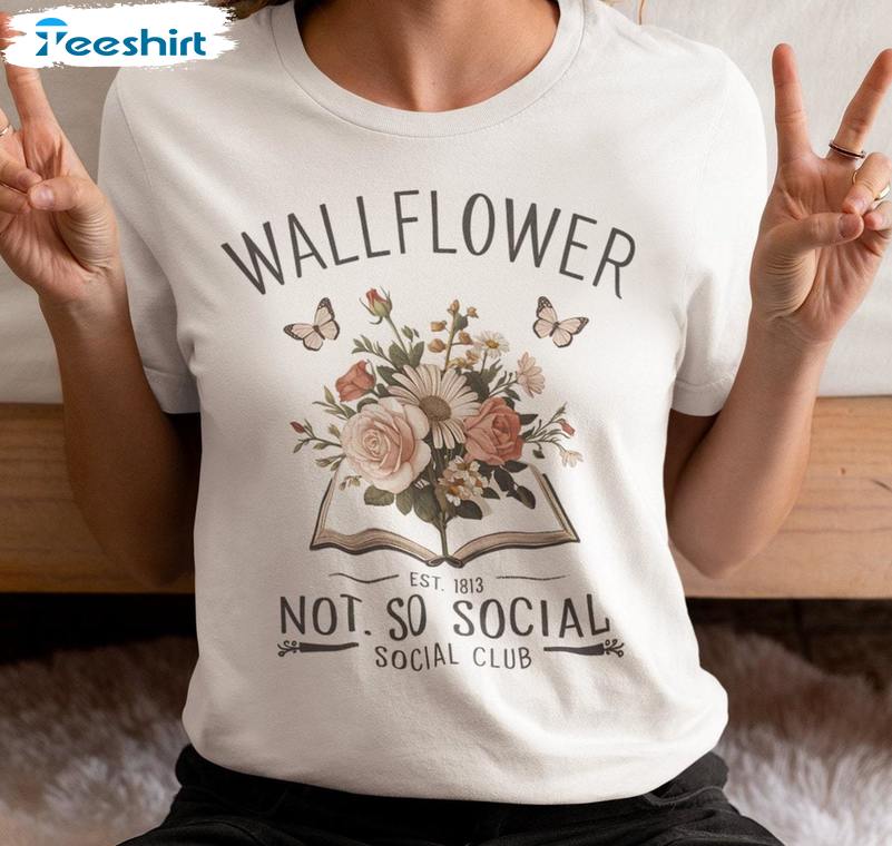 Wallflower Social Club Sweater, Trendy Penelope And Colin Bridgerton Shirt Tank Top