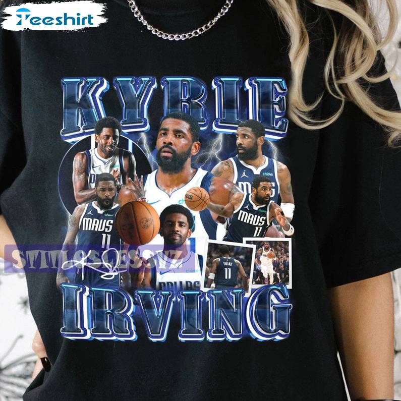 Classic 90s Kyrie Irving Basketball Shirt, Unique Tee Tops Tank Top Gift For Basketball Lovers