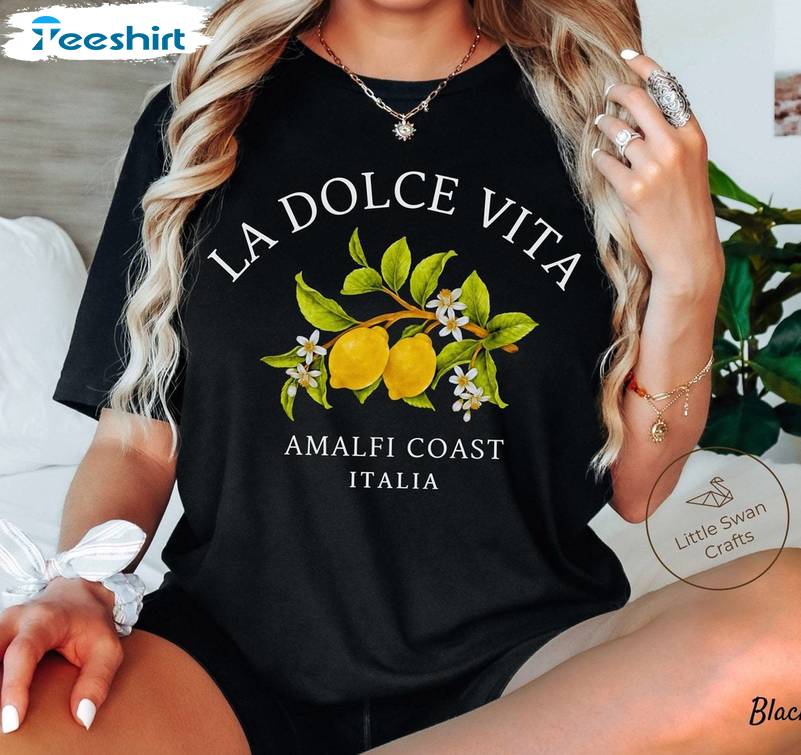 Awesome Amalfi Coast Unisex Hoodie, Limited La Dolce Vita Shirt Sweater