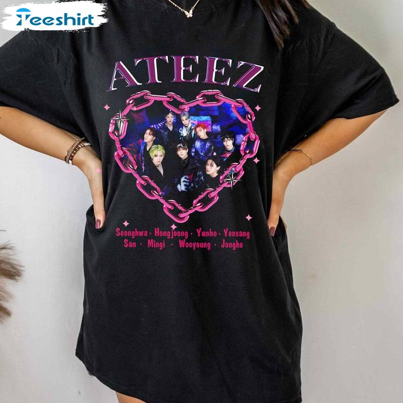 Ateez Towards The Light Will To Power World Tour T Shirt, Awesome Ateez World Tour Shirt Hoodie