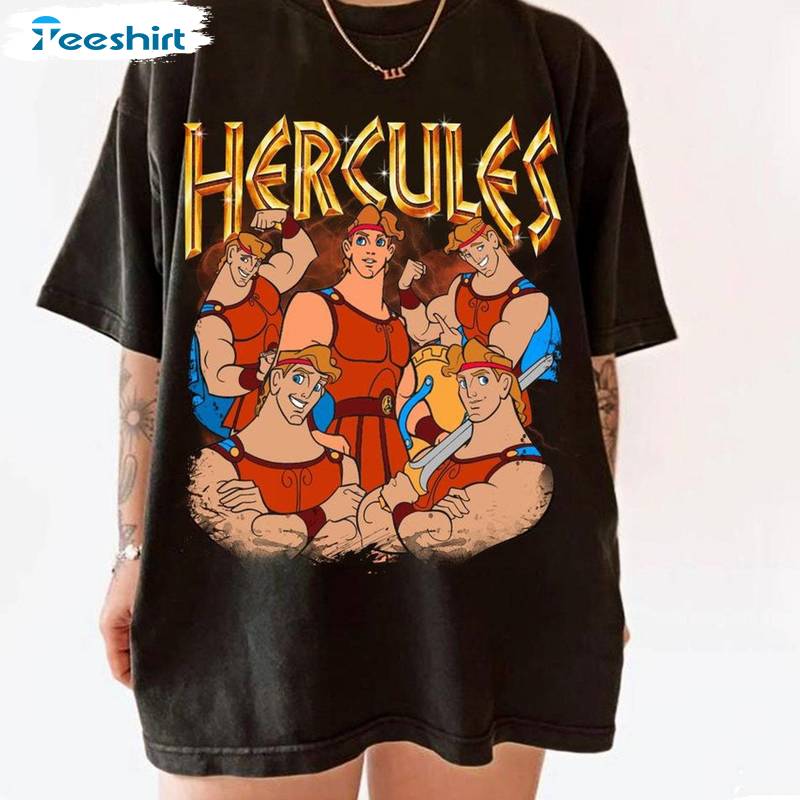 Hercule Cool Design Unisex Hoodie, Comfort Disney Hercules Shirt Long Sleeve