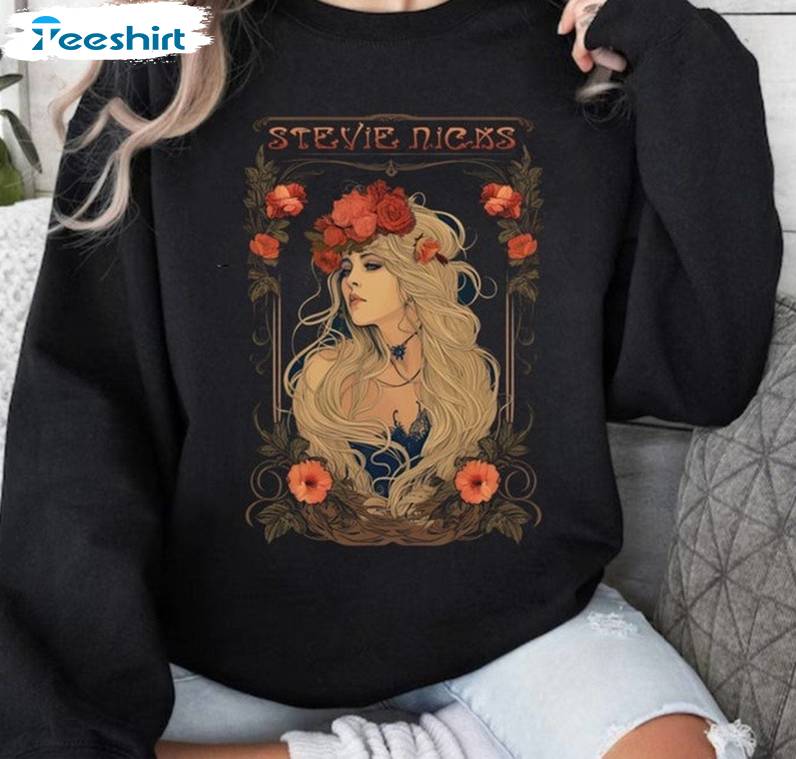 Stevie Nicks 2024 Tour Short Sleeve , Limited Stevie Nicks Shirt Long Sleeve