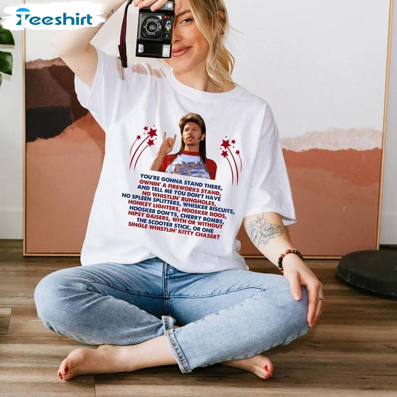 Trendy Independence Day Sweatshirt , New Rare Joe Dirt 4th Of July Shirt Long Sleeve