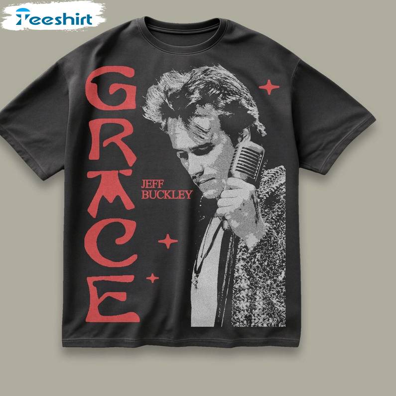 Must Have Jeff Buckley Sweatshirt, Grace Inspirational Crewneck Long Sleeve