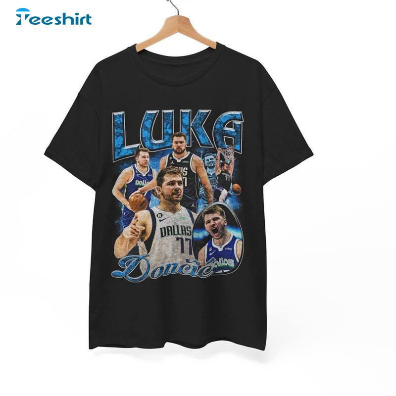 New Rare Luka Doncic Shirt, Must Have Basketball Unisex Hoodie Short Sleeve