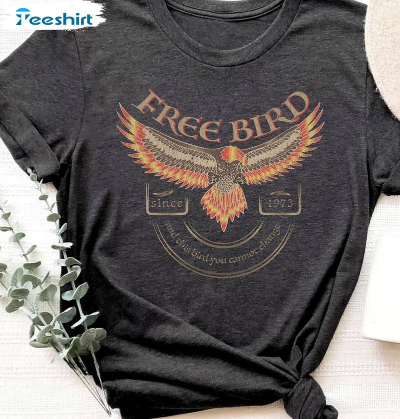 Awesome Old School Band Sweatshirt , Free Bird America Inspirational Shirt Sweater