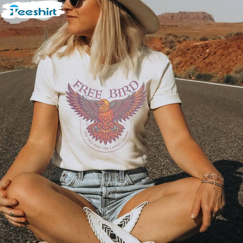 Free Bird America Cool Design Shirt, Must Have Free Bird Song Lover Sweatshirt Long Sleeve