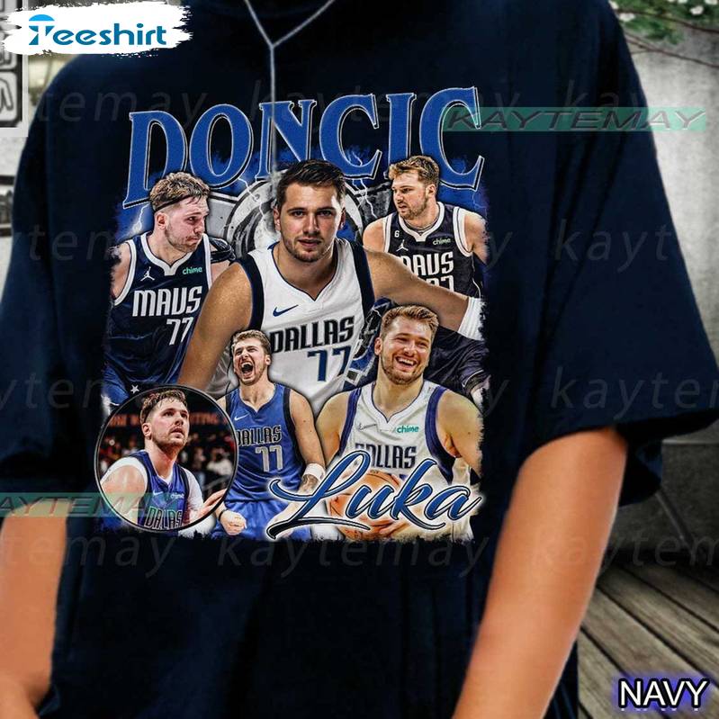 Creative Dallas Basketball Sweatshirt , Comfort Luka Doncic Shirt Long Sleeve