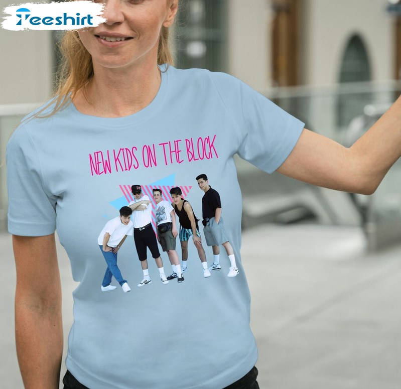 Funny Nkotb Concert Unisex Hoodie, Cool Design New Kids On The Block Shirt Long Sleeve