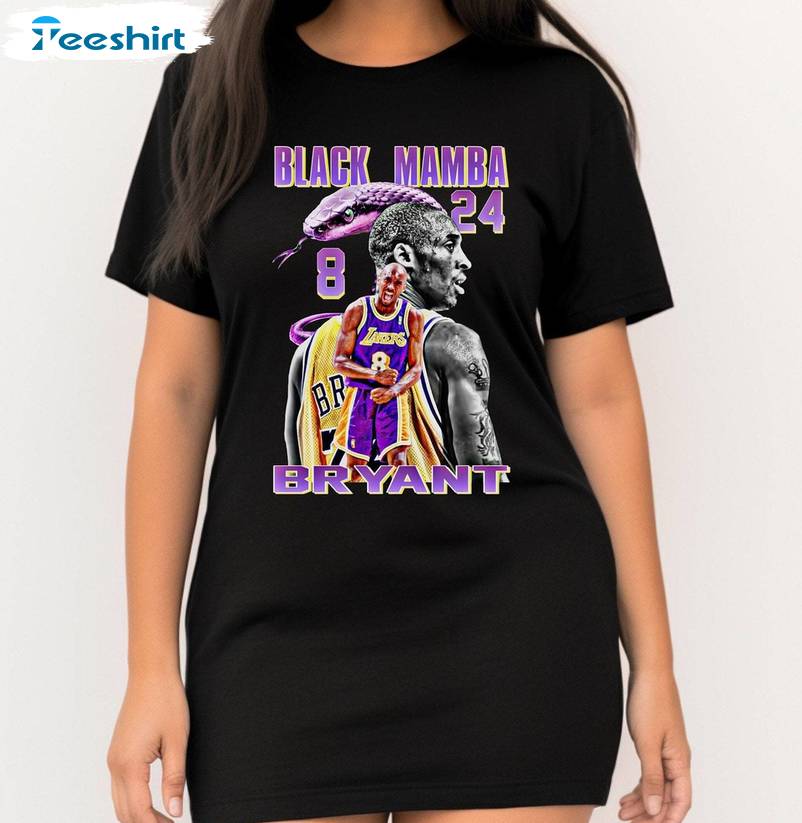 Kobe Bryant Limited Shirt, Cool Design Basketball Crewneck Long Sleeve