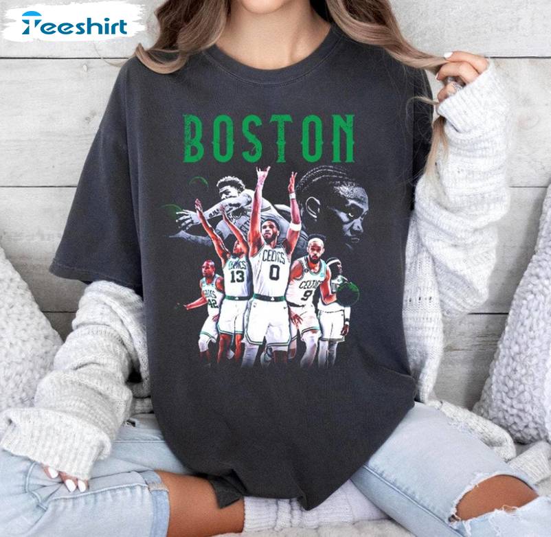 Basketball Comfort Unisex Hoodie, Limited Boston Celtics Shirt Crewneck