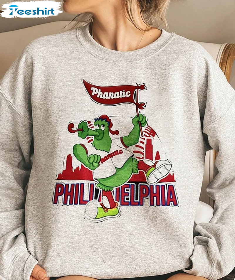 Phillie Phanatic Sweatshirt Let's Go Phillies Shirt Dancing On My Own  Shirt