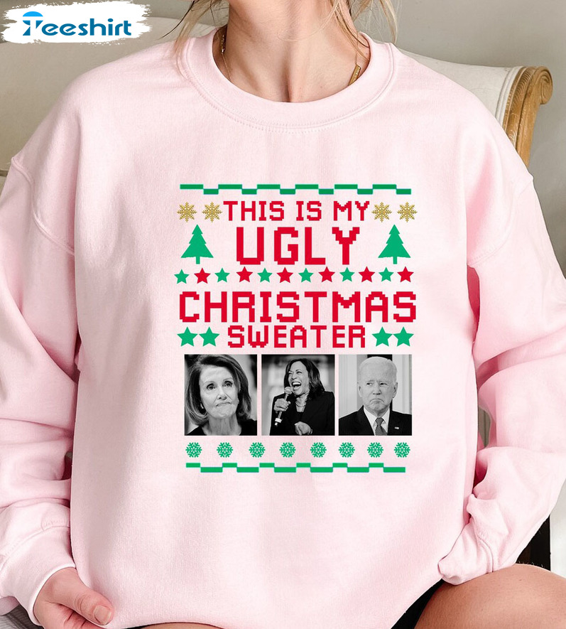Christmas Ugly Sweater, Biden Ugly Christmas