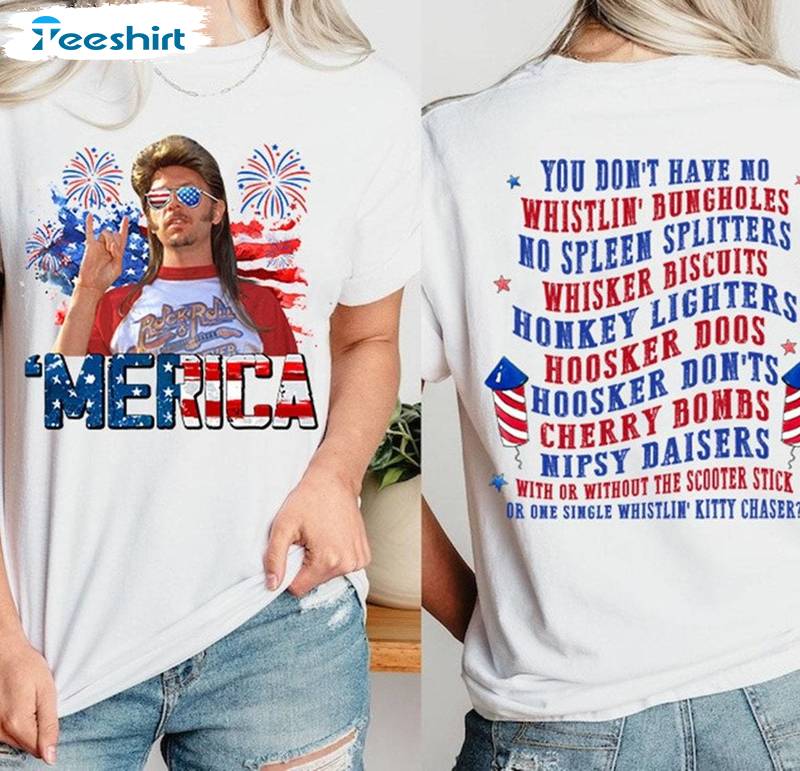 Groovy Joe Dirt 4th Of July Shirt, Funny Merica July 4th Unisex Hoodie Short Sleeve