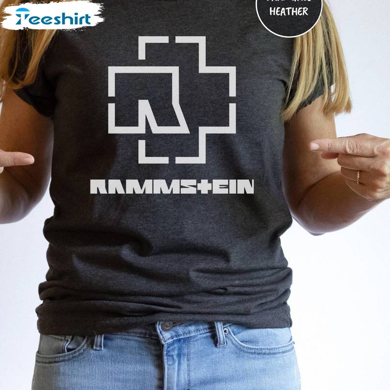 New Rare Rammstein Band Shirt, Unique 30th Anniversary Tour Sweatshirt Long Sleeve