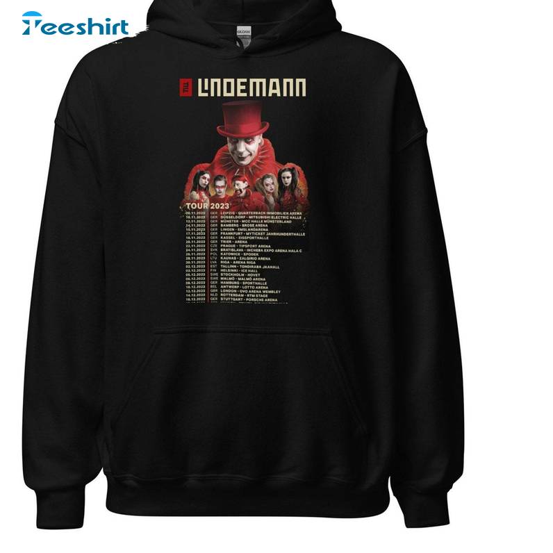 New Rare Rammstein Band Shirt, Lindemann Tour Unique Long Sleeve Tee Tops