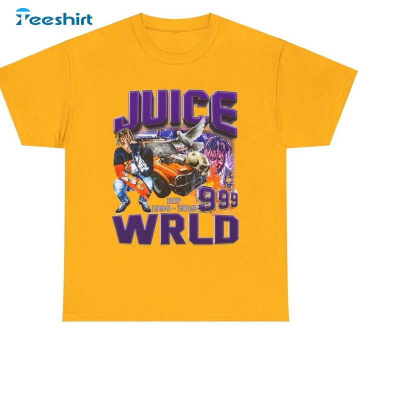 Juice Wrld Groovy Shirt, Must Have Rip 1998 2019 Sweatshirt Unisex Hoodie