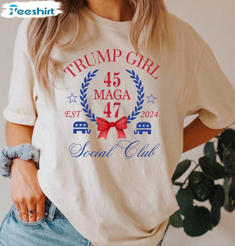 Save America Trump 2024 Unisex Hoodie, Groovy Trump 47 Shirt Long Sleeve