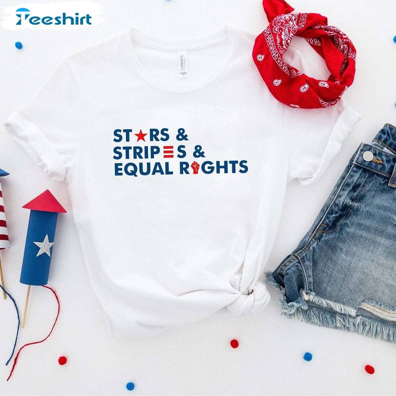 Equal Rights Sweatshirt , New Rare Stars Stripes And Reproductive Rights Shirt Hoodie