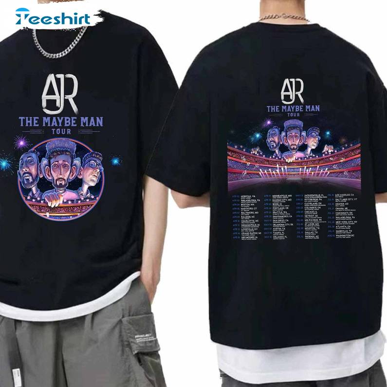 Ajr The Maybe Limited Short Sleeve , Comfort Ajr Band Shirt Short Sleeve