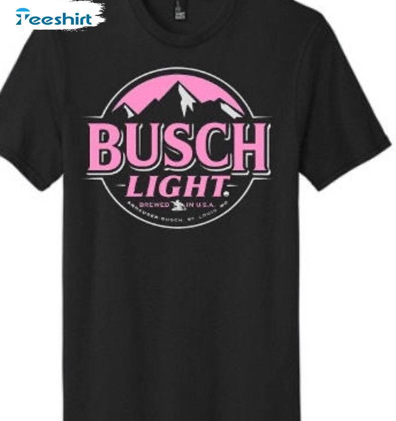 Cool Design Red White And Busch Light Shirt, Creative Sweatshirt Unisex Hoodie For Fans