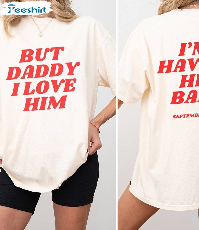 New Rare I'm Having His Baby Shirt, Limited Taylor Swift Crewneck Long Sleeve