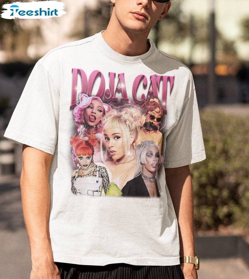 Doja Cat New Rare Shirt, Cool Design Crewneck Long Sleeve For Fans