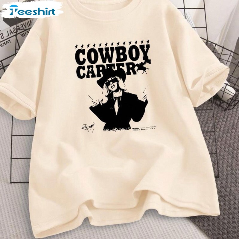 Country Music Must Have Unisex Hoodie, Comfort Cowboy Carter Shirt Tank Top