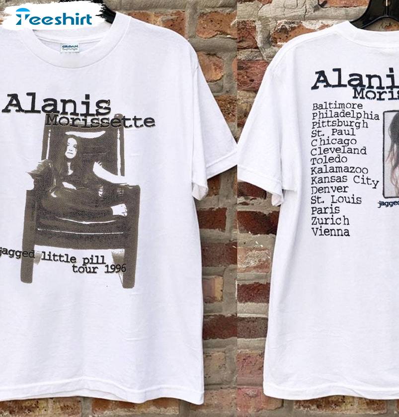 Comfort Alanis Morissette Shirt, Little Pill Tour T Shirt Unisex Hoodie